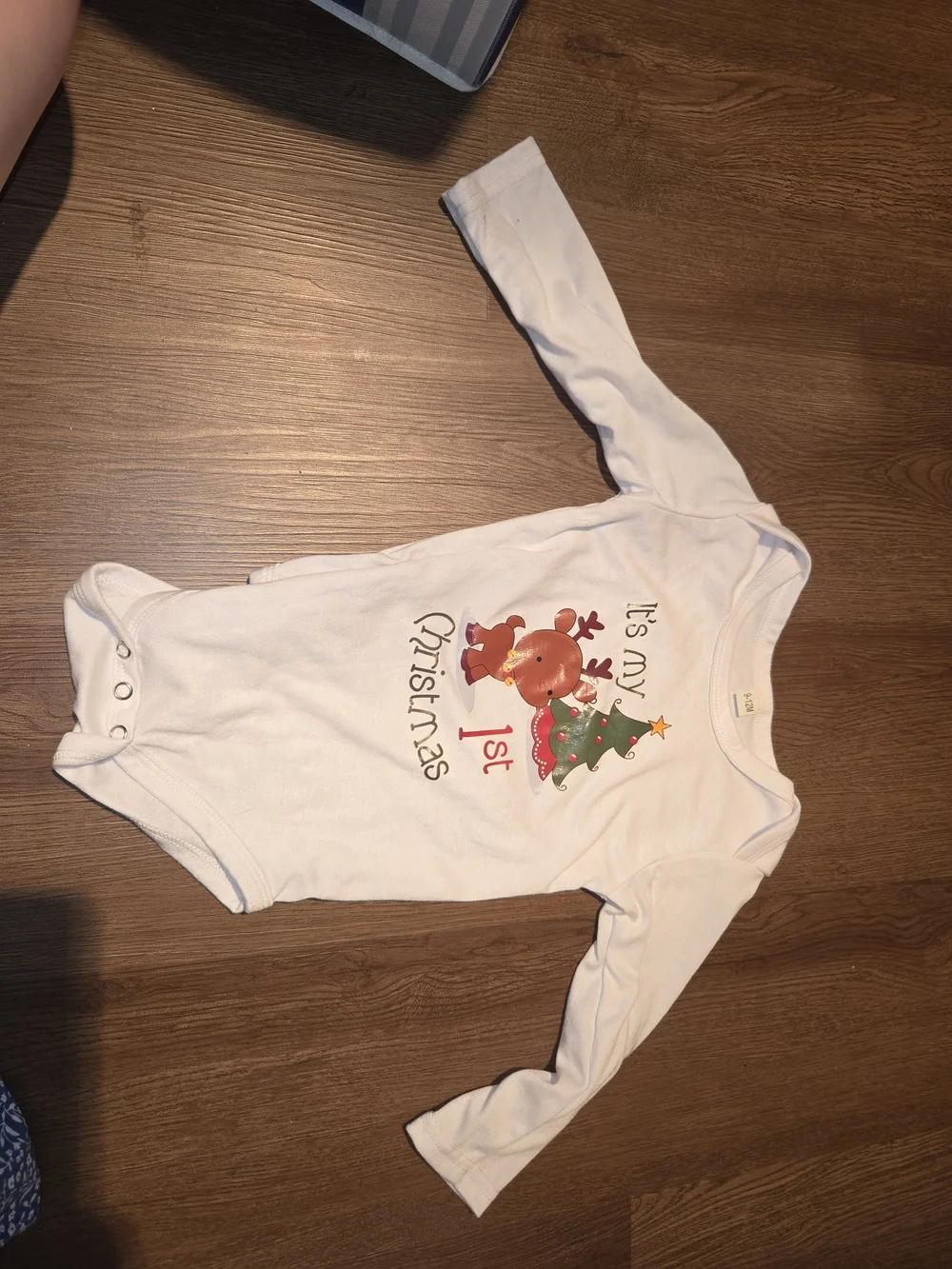 Coral Floral Sleeveless Baby Bodysuit - Unbranded